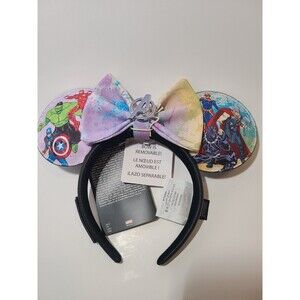2024 Disney Parks Marvel Loungefly Artist Series Thor Hulk Ears Headband